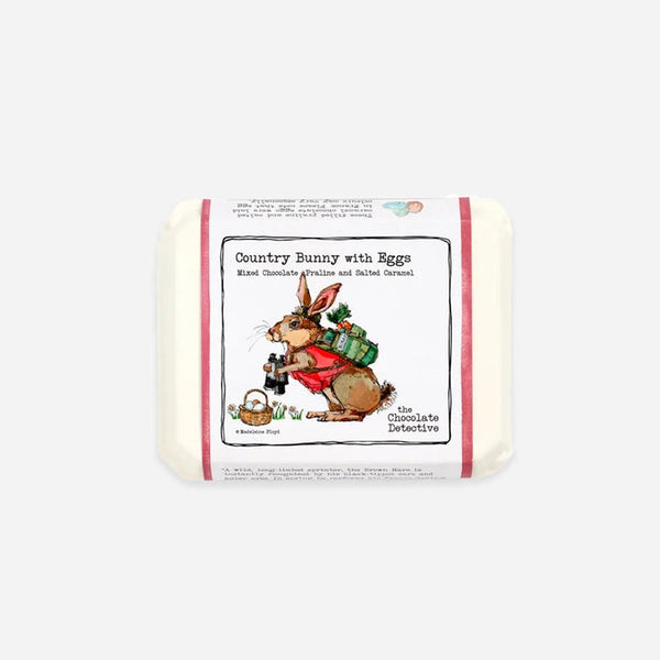 12 Country Bunny Eggs - The Chocolate Detective