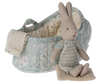 Maileg Rabbit in Carry Cot, Micro