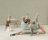 Maileg Rabbit in Carry Cot, Micro