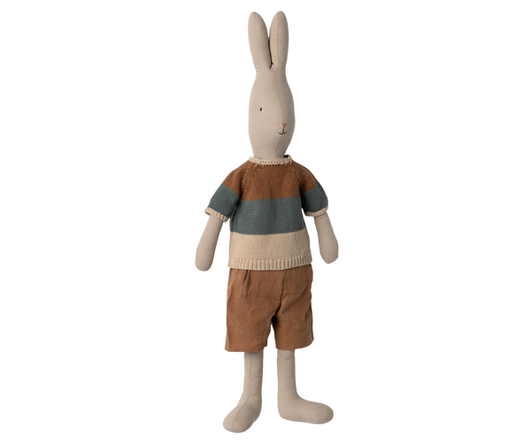 Maileg Size 4 Rabbit - Knitted Shirt and Shorts