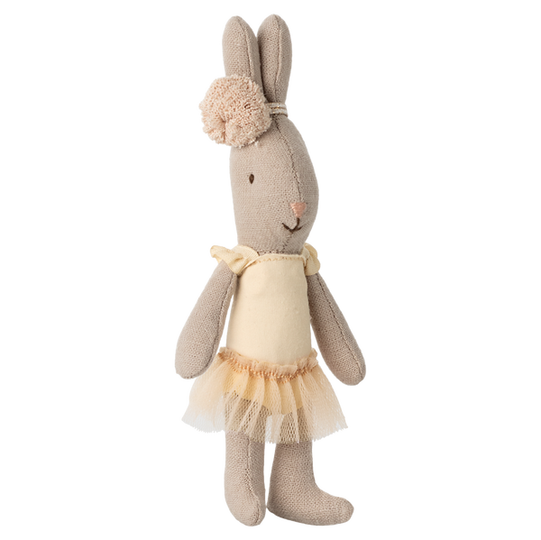 Maileg Micro Rabbit - Ballet Suit and Skirt - Cream