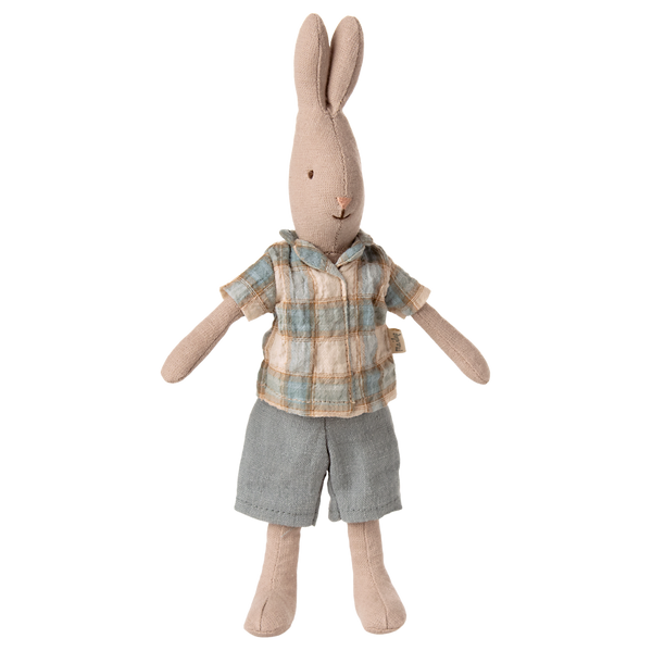 Maileg Rabbit - Classic - in Shirt and Shorts - Size 1