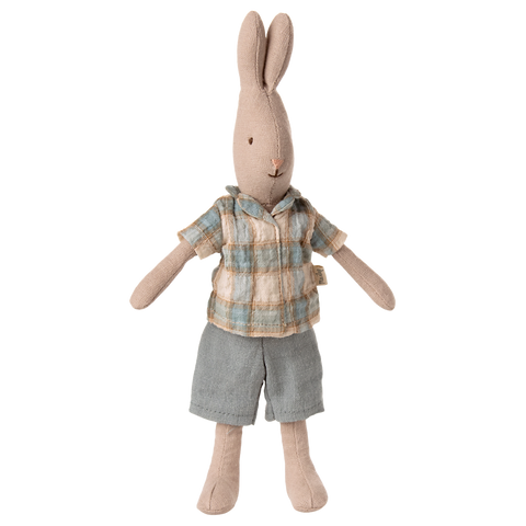 Maileg Rabbit - Classic - in Shirt and Shorts - Size 1