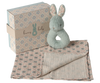 Maileg Rabbit Rattle Set - Mint