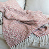 Recycled Cotton Throw Rose Diamond