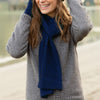 Noble Wilde Possum Merino Wool Scarf Maritime