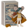 Maileg Superhero Mouse - Little Brother in Matchbox