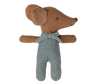 Maileg Baby Boy Sleepy Wakey Mouse in a Matchbox