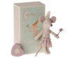 Maileg Tooth Fairy Mouse Little Sister in Matchbox