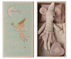 Maileg Tooth Fairy Mouse Little Sister in Matchbox