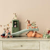 Maileg Tricycle Mouse, Big Sister with Bag - Coral