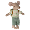 Maileg Tricycle Mouse, Big Brother with Bag 