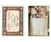 Maileg Baby Mice Twins in a Matchbox