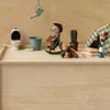 Maileg Cowboy Mouse on Rocking Horse, Little Brother
