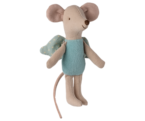 Maileg Fairy Mouse - Little Sister - Mint