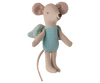 Maileg Fairy Mouse - Little Sister - Mint