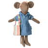 Maileg Denim Dress and Bag for Mum Mouse
