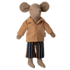 Maileg Shirt and Striped Pants for Dad Mouse
