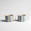 Cornflower Mug - Brushed Light Blue - Large  - Set of Two - Kindred Mugs