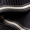 Set of Two Black Waffle Dish Cloths