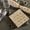 House Doctor Large Paper Napkins - Mento - Brown