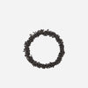 Black Wooden Bead Wreath - Two Sizes