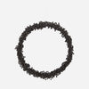 Black Wooden Bead Wreath - Two Sizes