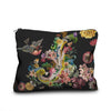 Voglio Bene Velvet Kit Pouch - Rock Flowers