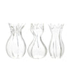 Mini Clear Glass Bud Vase Selection