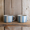 Cornflower Mug - Brushed Light Blue - Large  - Set of Two - Kindred Mugs