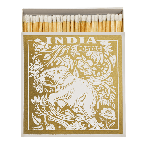 Archivist Gallery Large Square Matches Elephant Stamp
