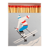 Archivist Gallery Large Square Matches The Skier