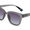Okkia Sunglasses - Giovanni - Translucent Smoke - Black Gradient Lens
