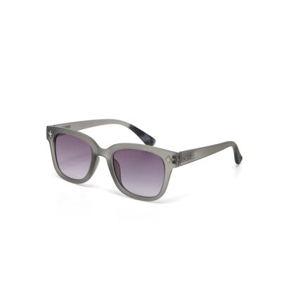 Okkia Sunglasses - Giovanni - Translucent Smoke - Black Gradient Lens