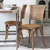 French Style Wicker Dining Chair