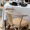 French Style Wicker Wishbone Chair