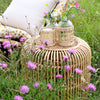 Rattan Side Table