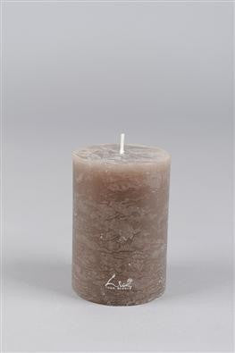 Rustic Pillar Candles - Mouse Grey, Taupe, White Asparagus or Anthracite - Greige - Home & Garden - Chiswick, London W4 