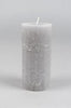 Rustic Pillar Candles - Mouse Grey, Taupe, White Asparagus or Anthracite - Greige - Home & Garden - Chiswick, London W4 