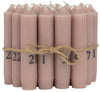 Mini Malva Dinner Advent Candles with Numbers 1-24