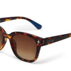 Okkia Sunglasses - Giovanni - Havana/Blue - Brown Gradient Lens