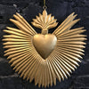 Gold Sunray Sacred Heart