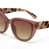 Okkia Sunglasses - Silvia - Pink Havana - Brown Gradient Lens