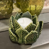 Green Leaf Tealight Holder