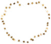 Brass Stars Garland