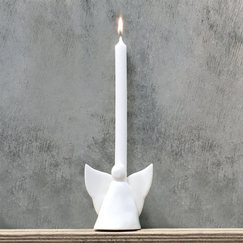 Porcelain Angel Candle Holder