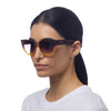 Okkia Sunglasses - Silvia - Havana Yellow - Black Gradient Lens