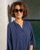 Dora Dress - Navy - Chalk