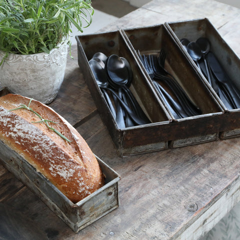 Vintage Loaf Tin - Three Compartments