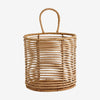 Hanging Woven Rattan Basket